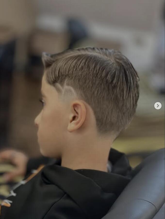 Kids-Schnitt mit Design