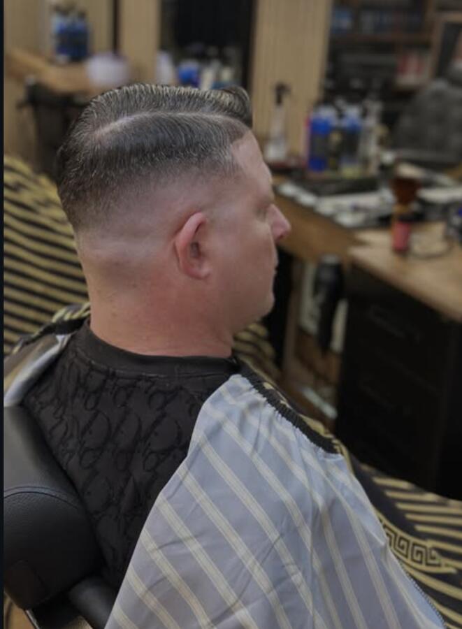 Klassischer Side Part